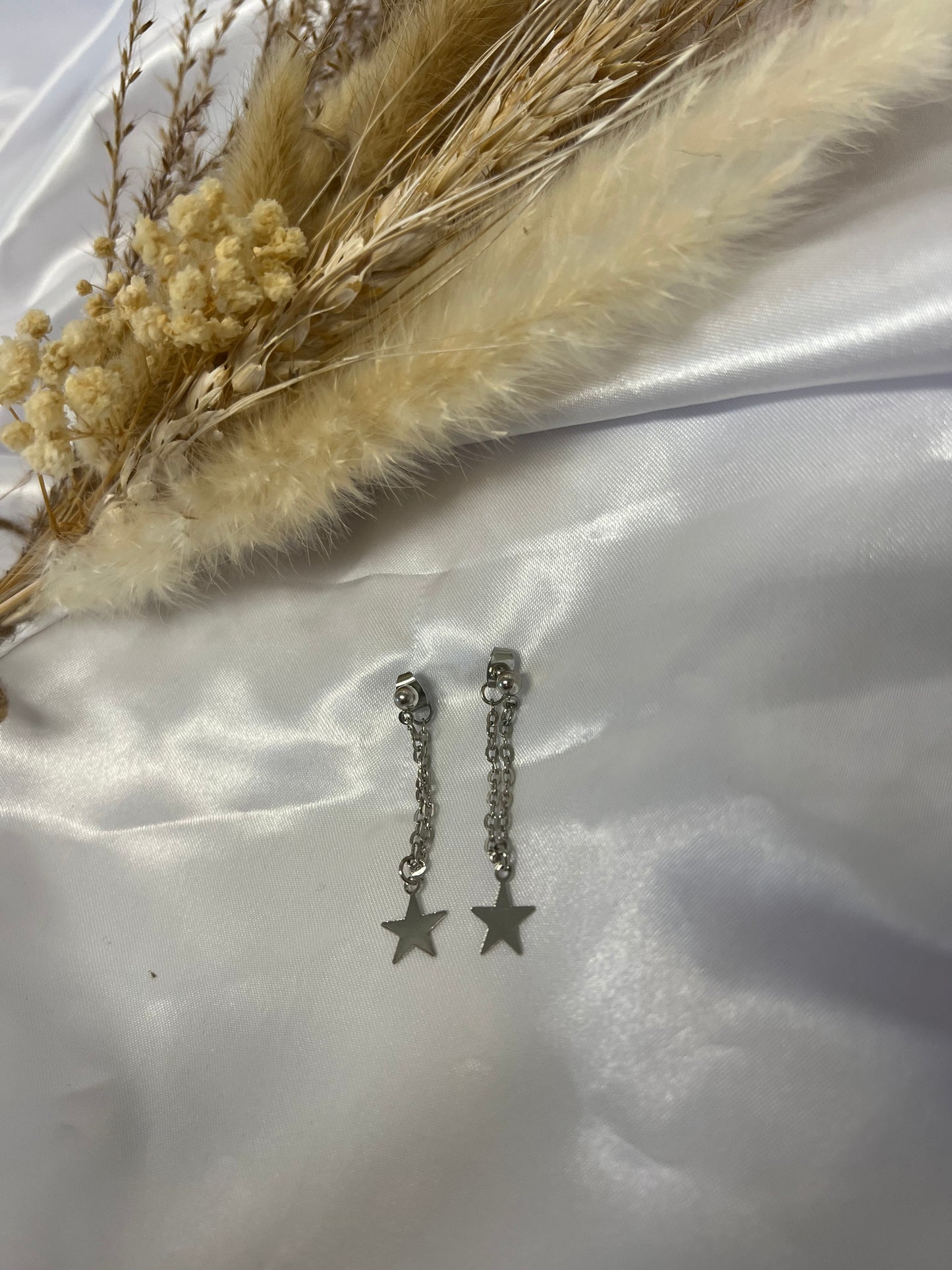 Layla star earring silver